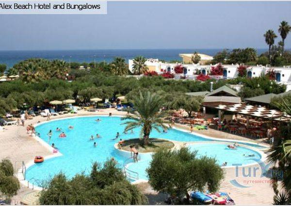 Отель Alex Beach Bungalows 4*, о. Родос - фото 1