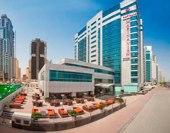 Marina View Hotel Apartments 4* - смотреть фото 2 Отель Marina View Hotel Apartments 4*, Дубаи - фото 2