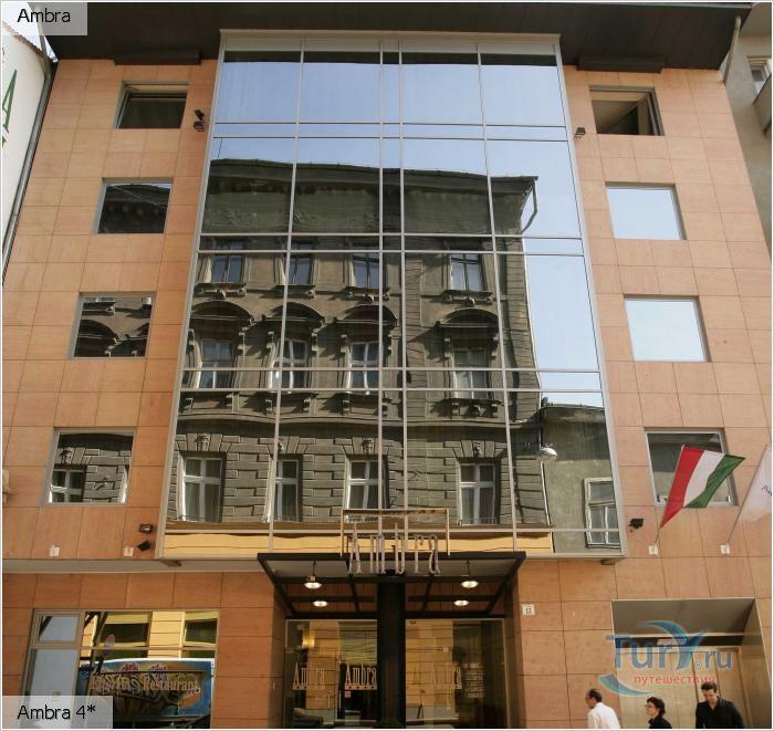 Отель Ambra Hotel. 4*, Будапешт, Венгрия 4*,  - фото 1