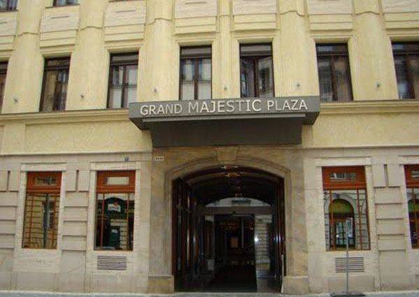Отель Grand Majestic Plaza 4*, Прага - фото 1